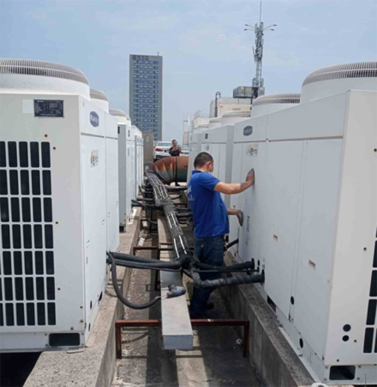 余杭中央空调制热和不制冷系统维修方法